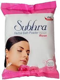 SUBHRA ROSE BATH POWDER 200G